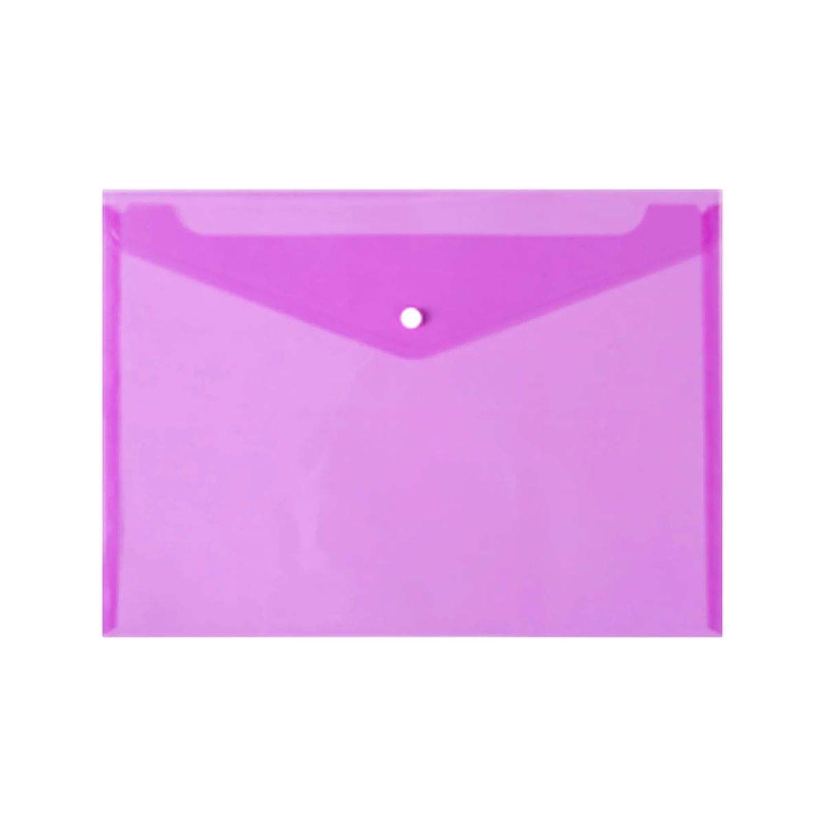 PP Snap Document Folder Transparent A4 Storage 2