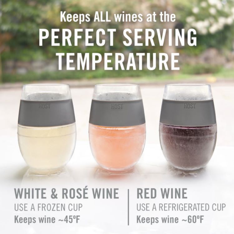 HOST® Tinted Wine FREEZE™ Cup 1