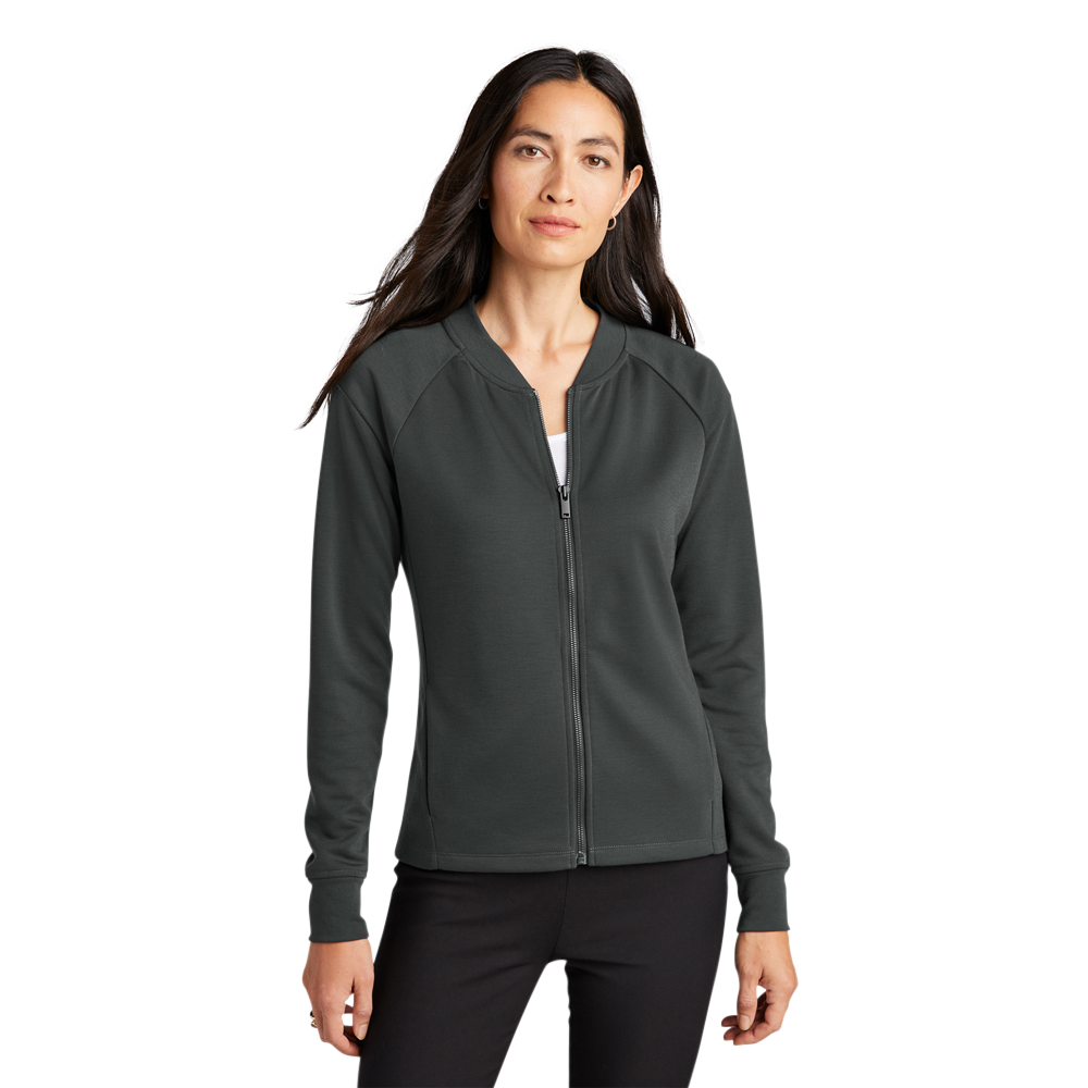 Women's Knit Bomber Jacket 3