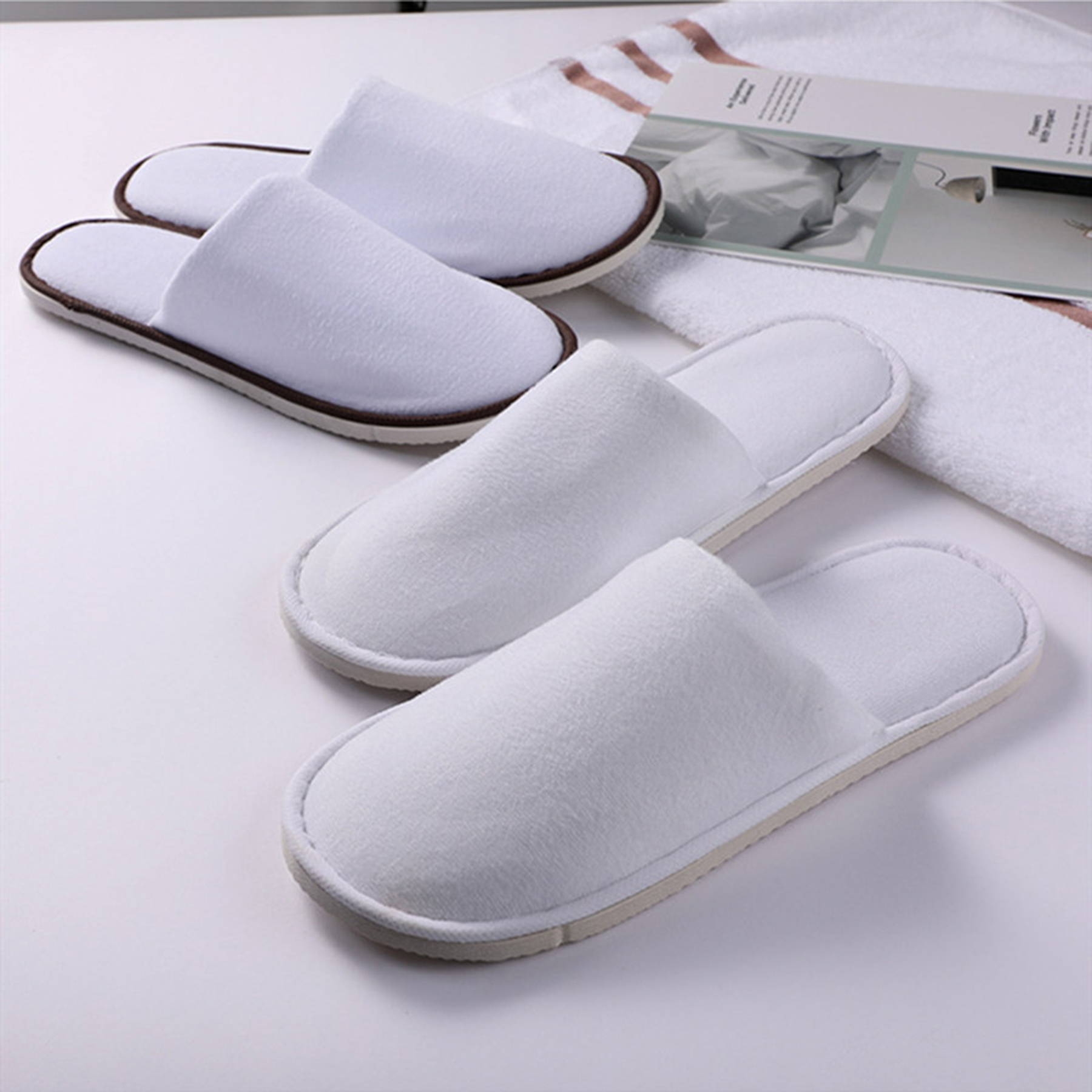 White Slippers 3