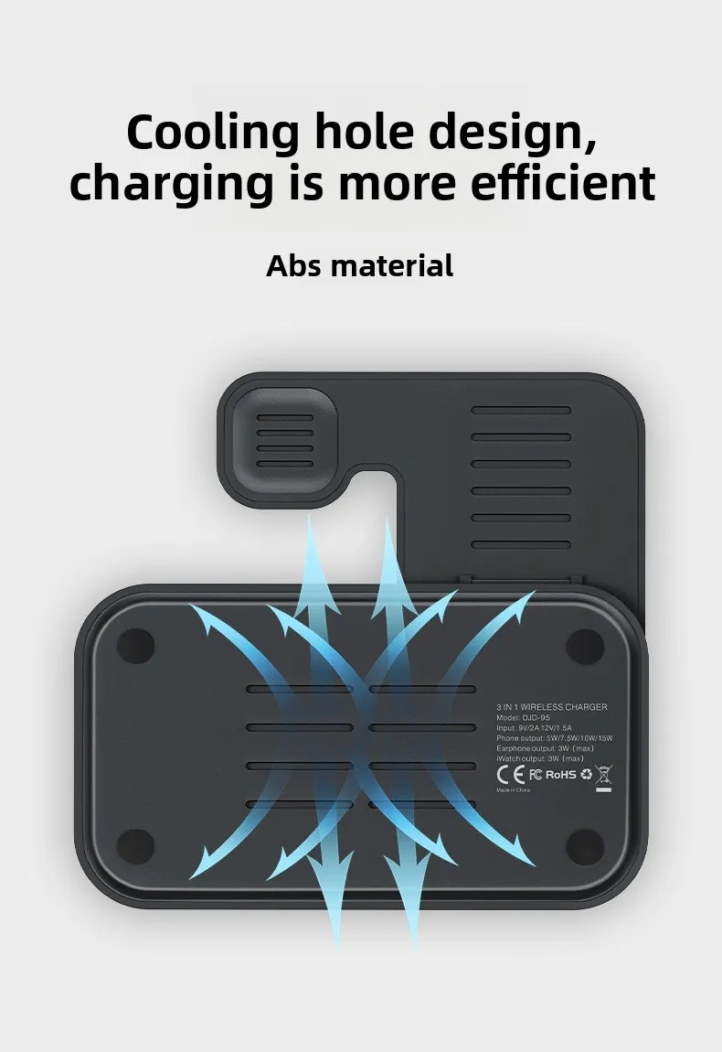 3 in 1 Wireless Charging Station 2