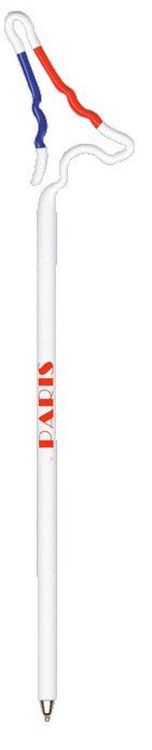 Eiffel Tower Multi-Color Inkbend Standard, Bent Pen