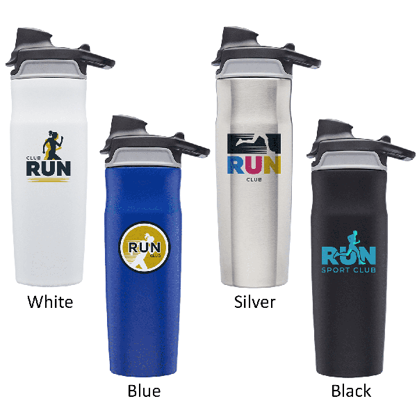 Flip Lid Matte Juno Watter Bottle - Insulated Double Wall, 10