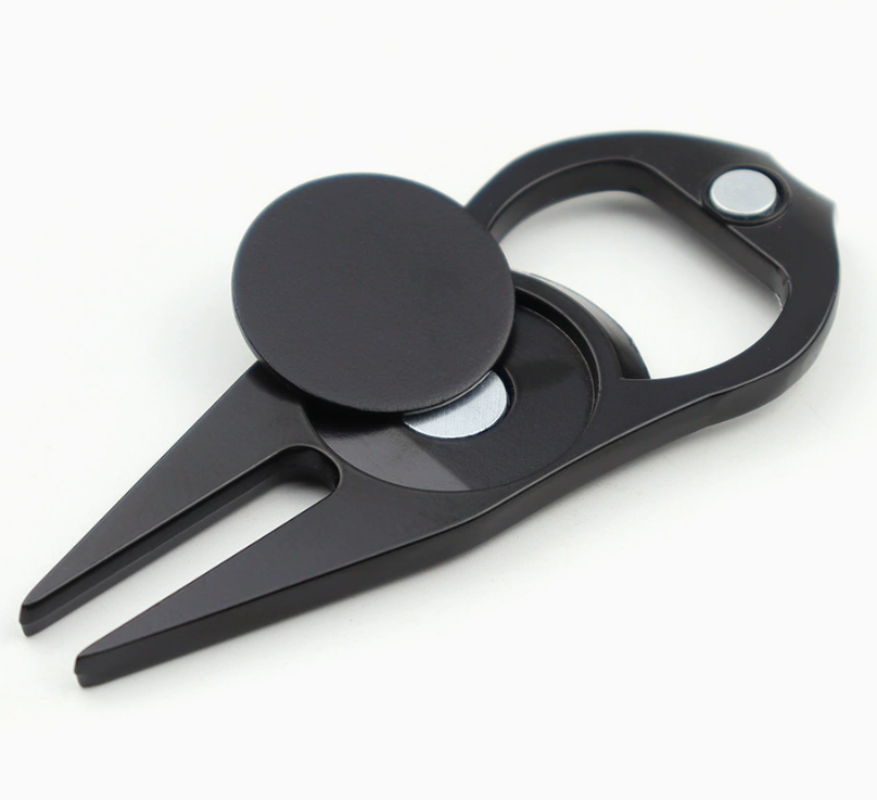 Multifunctional Golf Green Fork Ball Marker Set 2