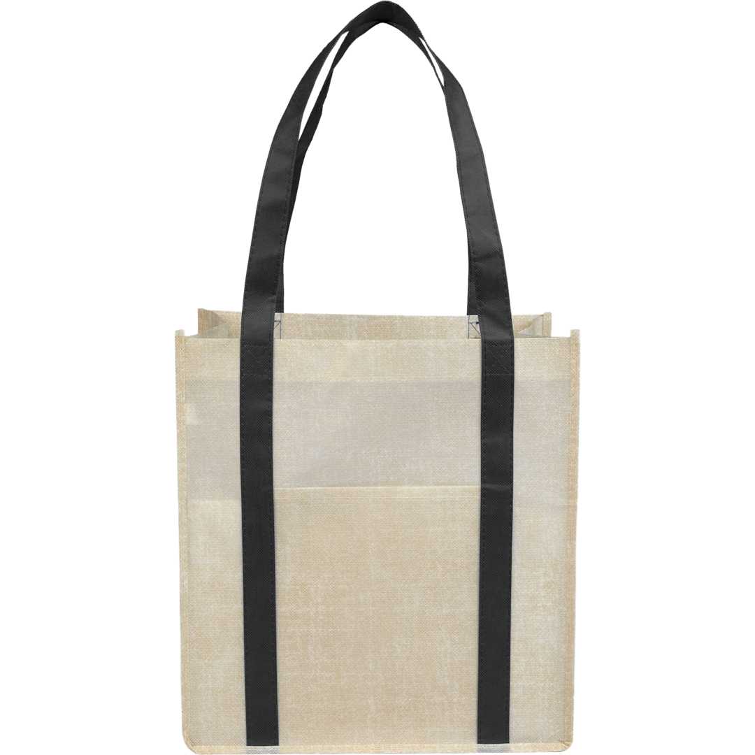Pluto Recycled Non-Woven Small Grocery Tote 16