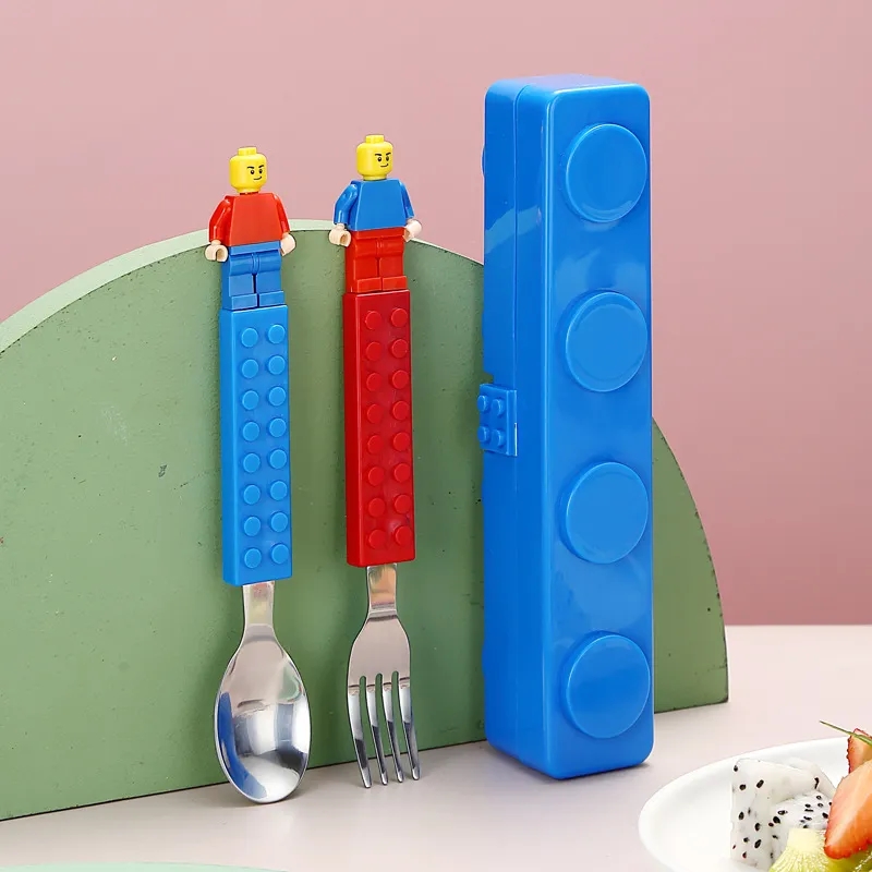 Building Blocks Children's Tableware Set 6