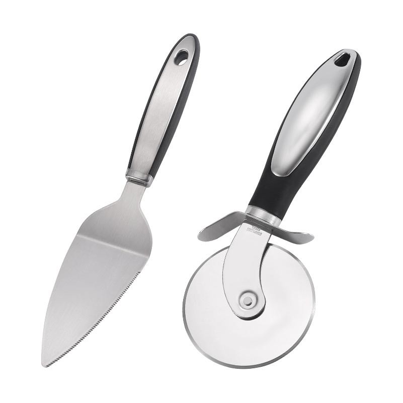 Pizza knife and spatula two-piece set 5