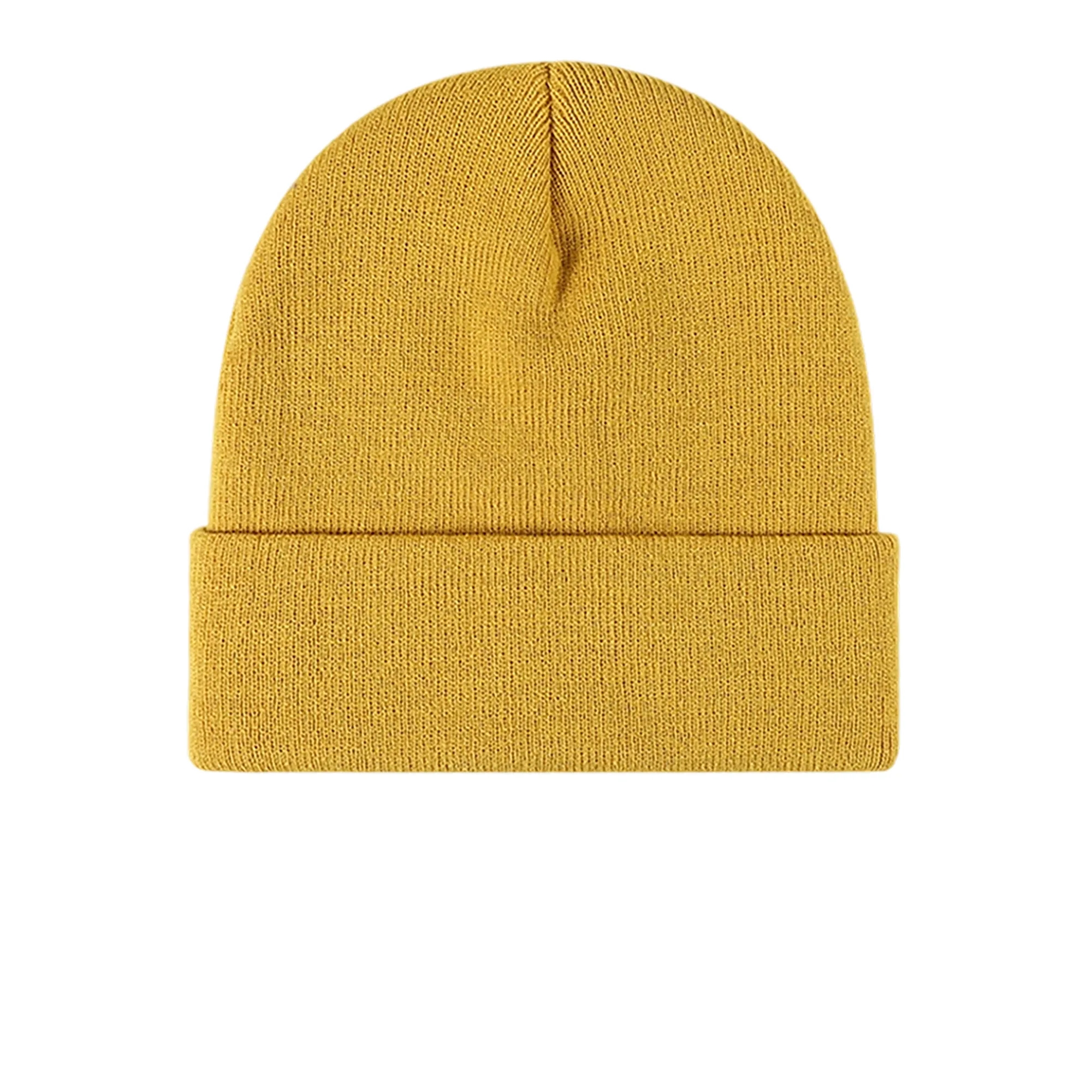 Knit Beanie Hat with Cuff 2