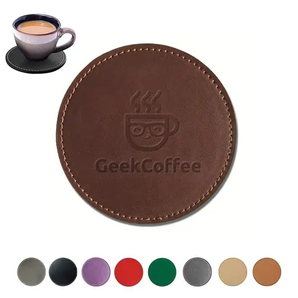Leather Drink Coasters