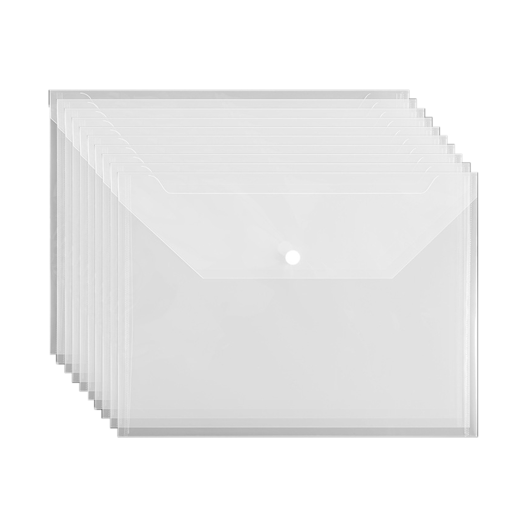 A4 Wholesale Transparent File Folders Plastic File Bags 2