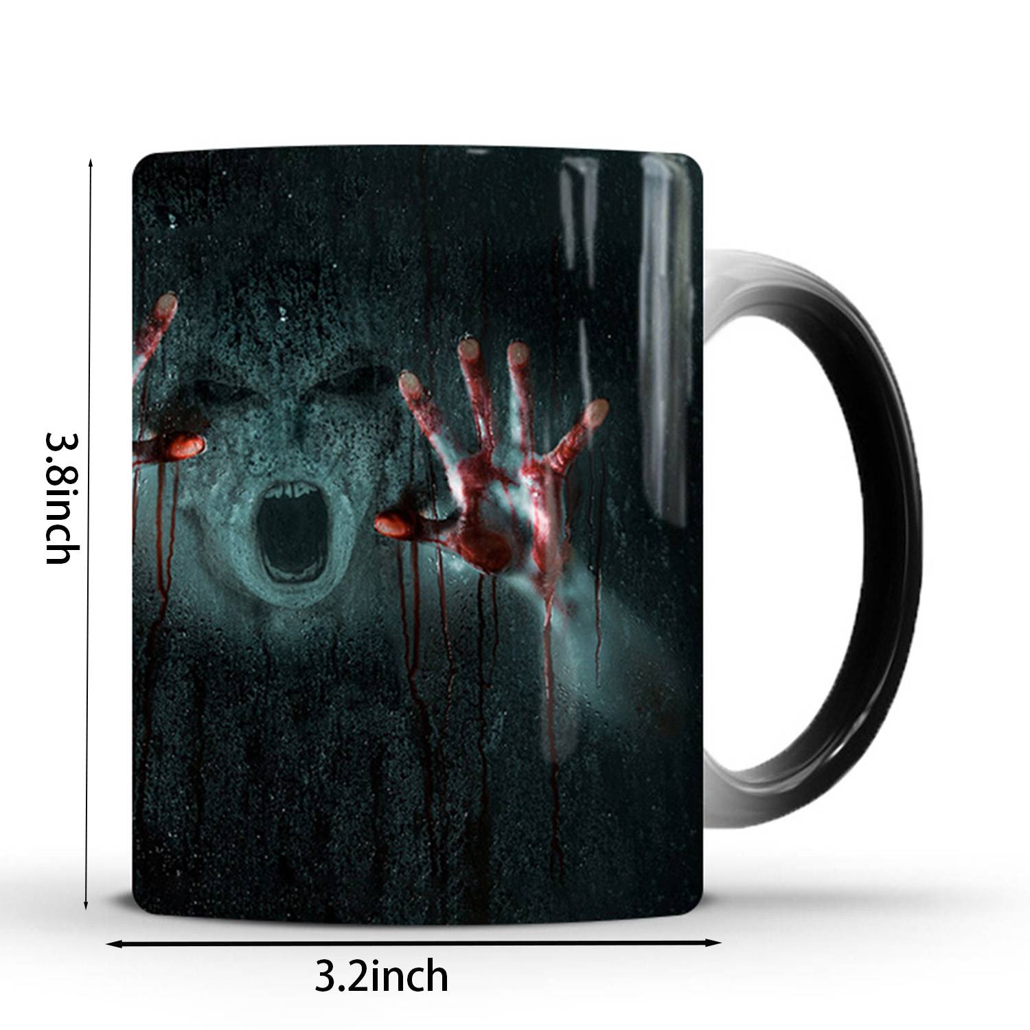 11oz Color-changing Ceramic Mugs for Halloween Gift 3