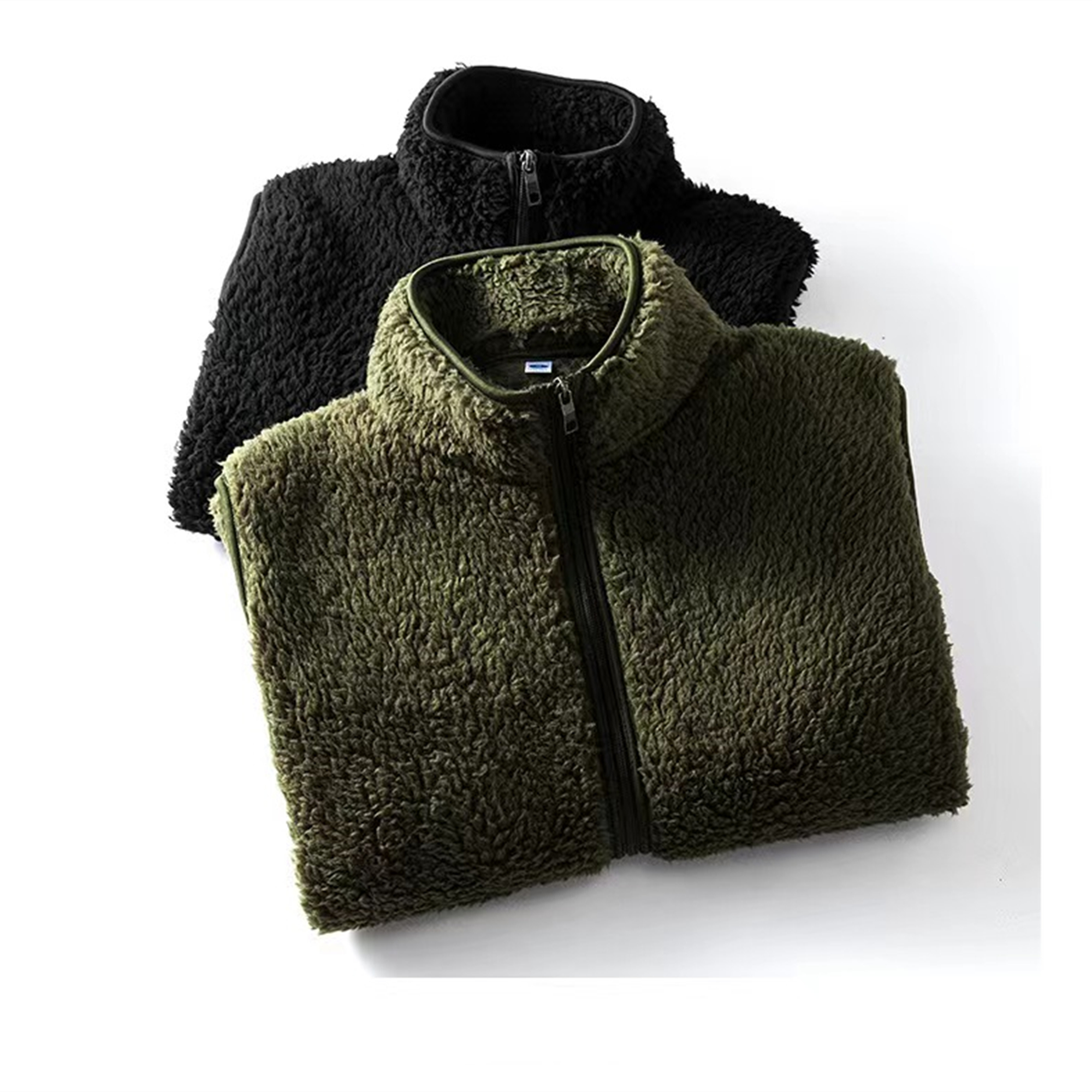 Men's Full-Zip Polar Fleece Vest 2
