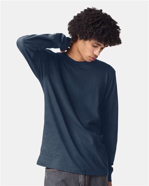 Unisex Fine Jersey Long Sleeve Tee - 2007 81