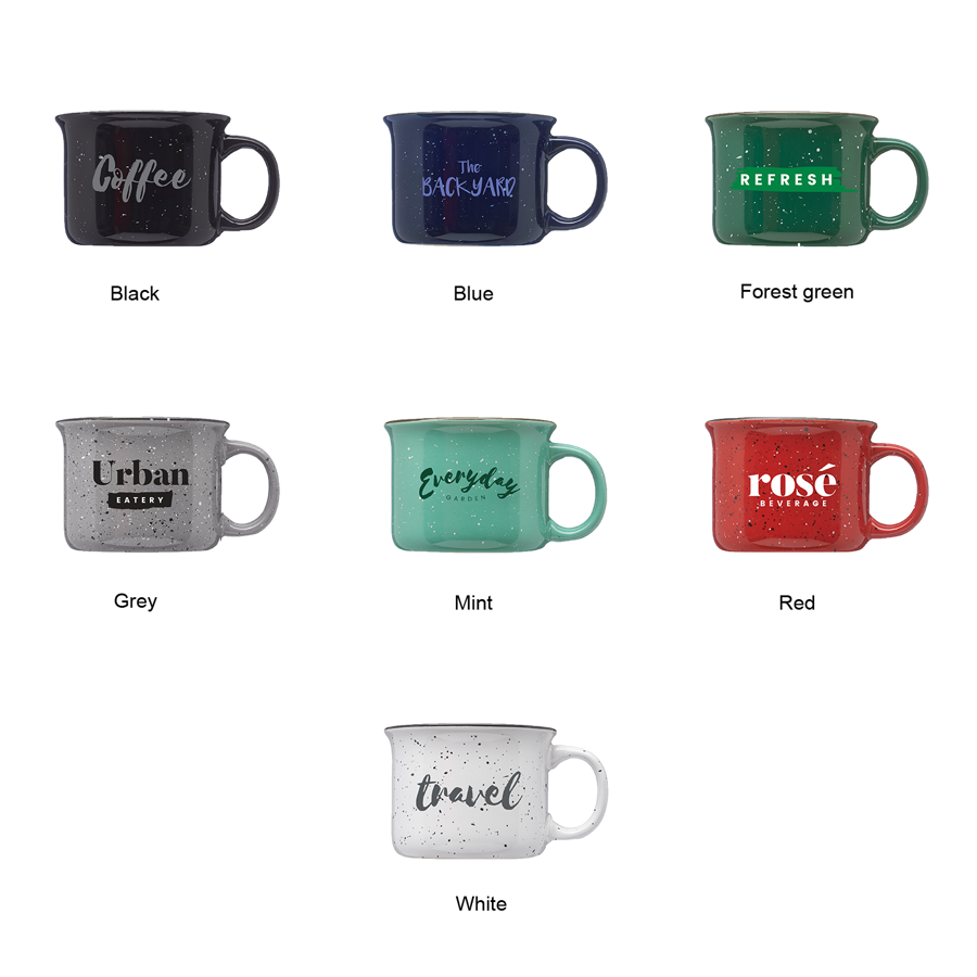 7.5 oz. Bijou Ceramic Campfire Coffee Mug 14