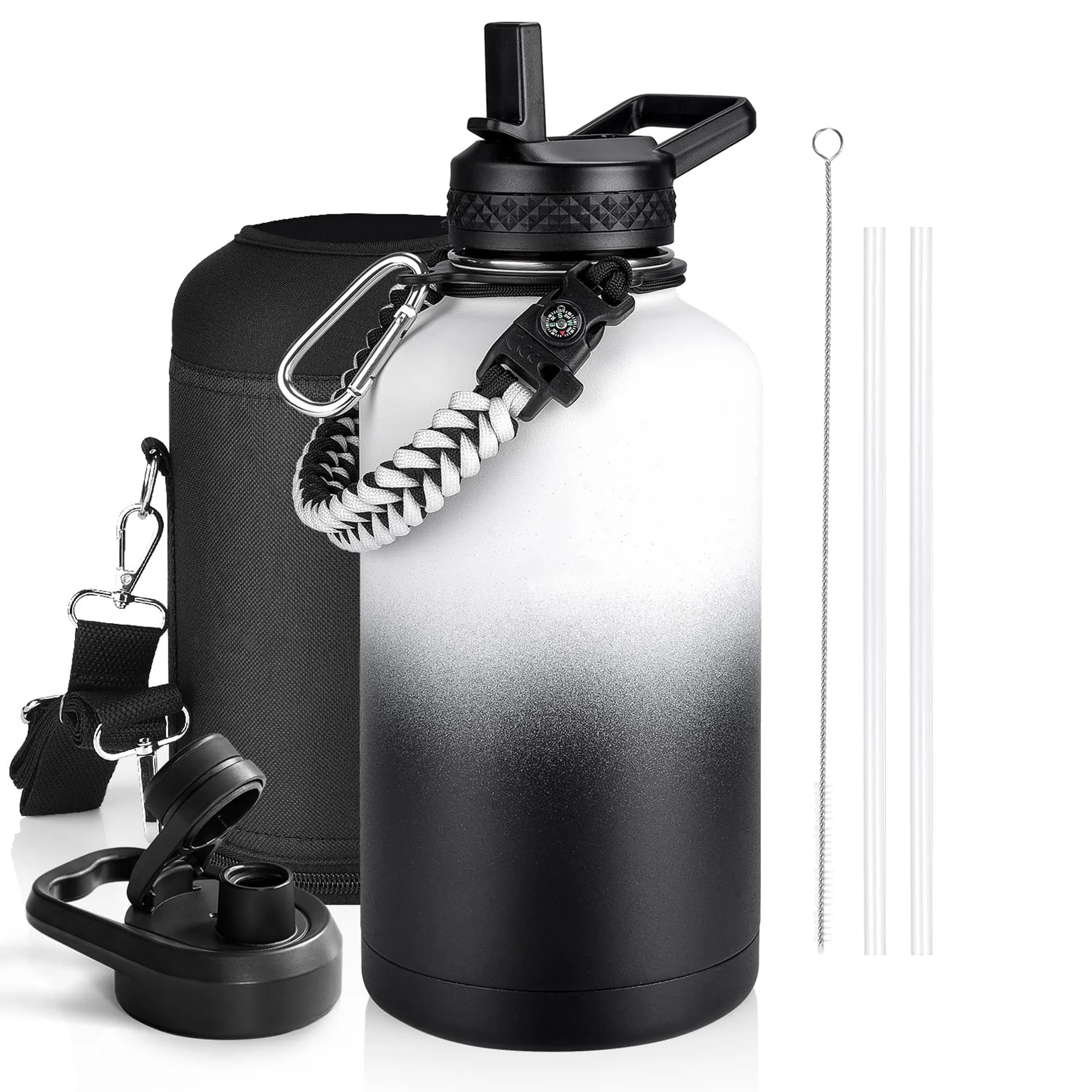 Metal Gradient Color Large Capacity Sports Kettle 8