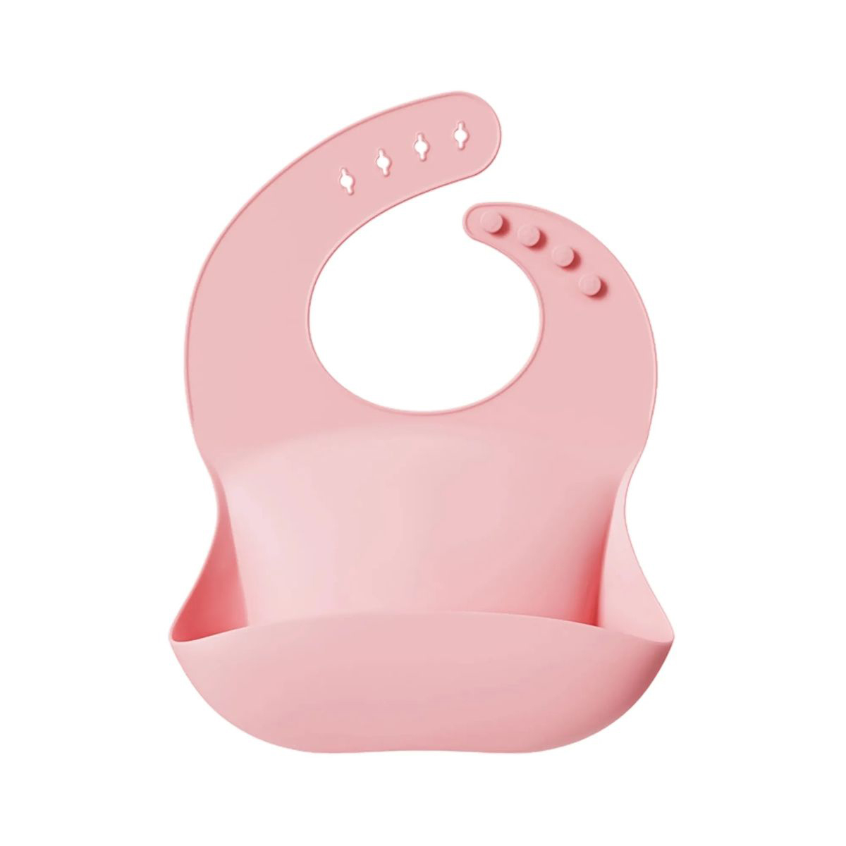 Adjustable Silicone Bib for Easy Mealtime Cleanup 2