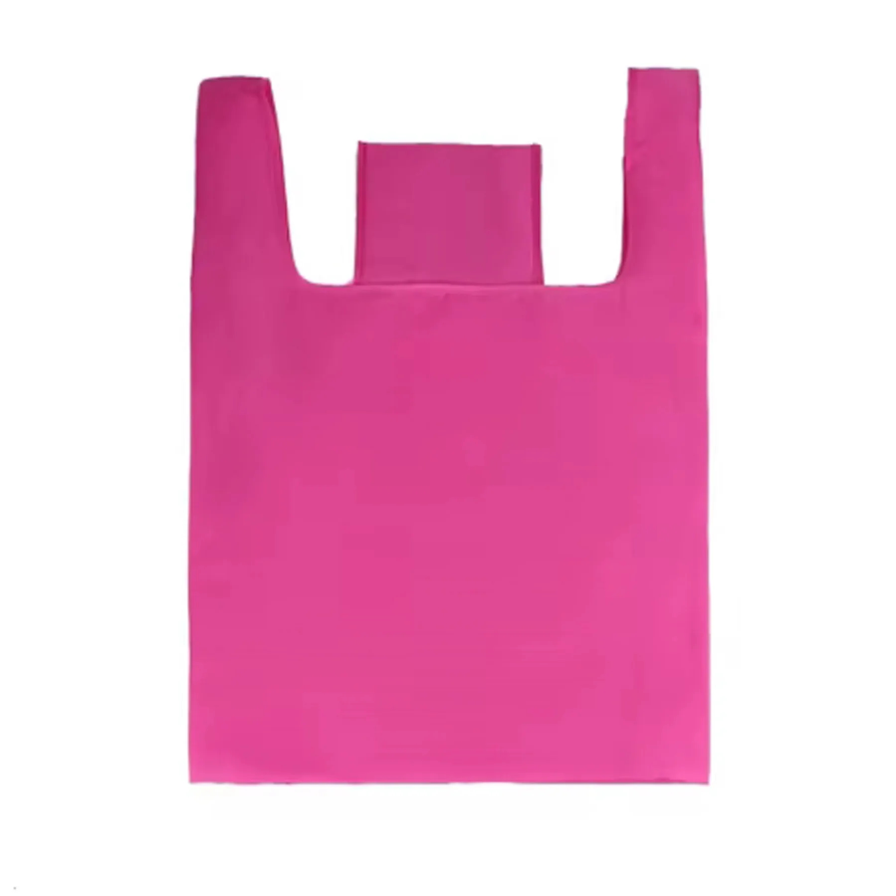 Portable Folding Supermarket Advertising Shopping Bag 4
