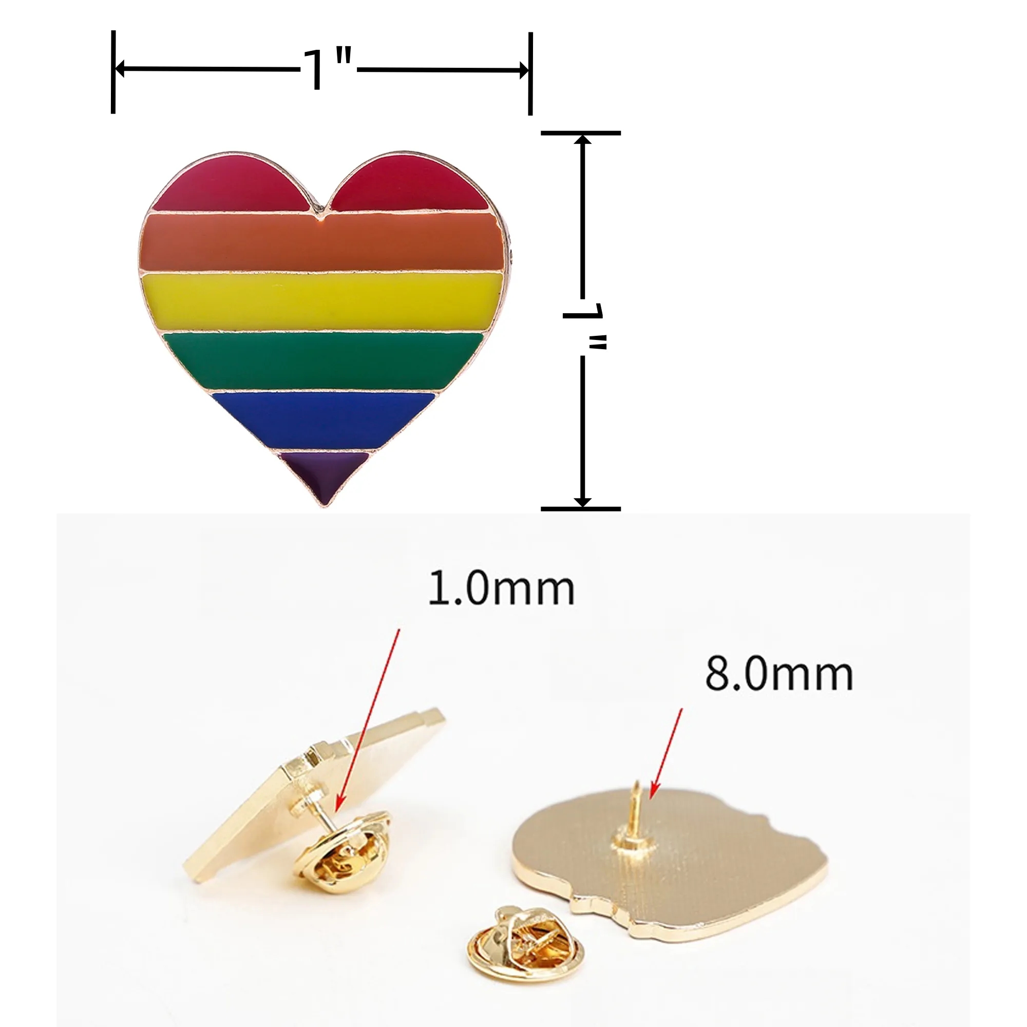 Pride Rainbow Accessories MOQ20 6