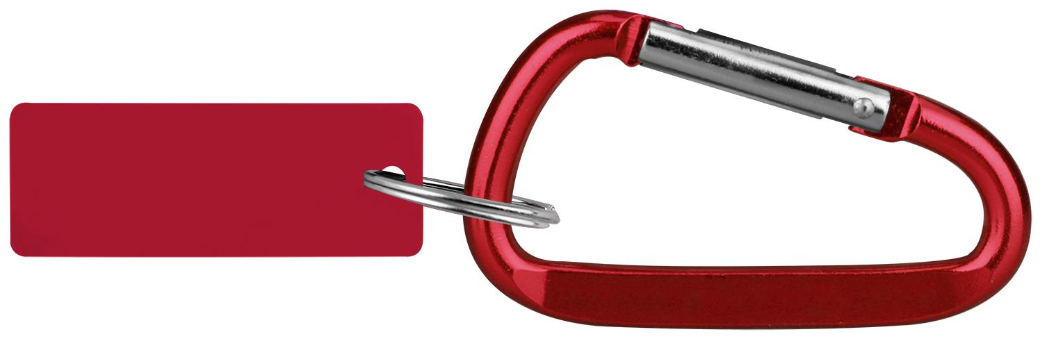 Aluminum Key Holder & Dog Tag with Carabiner 5