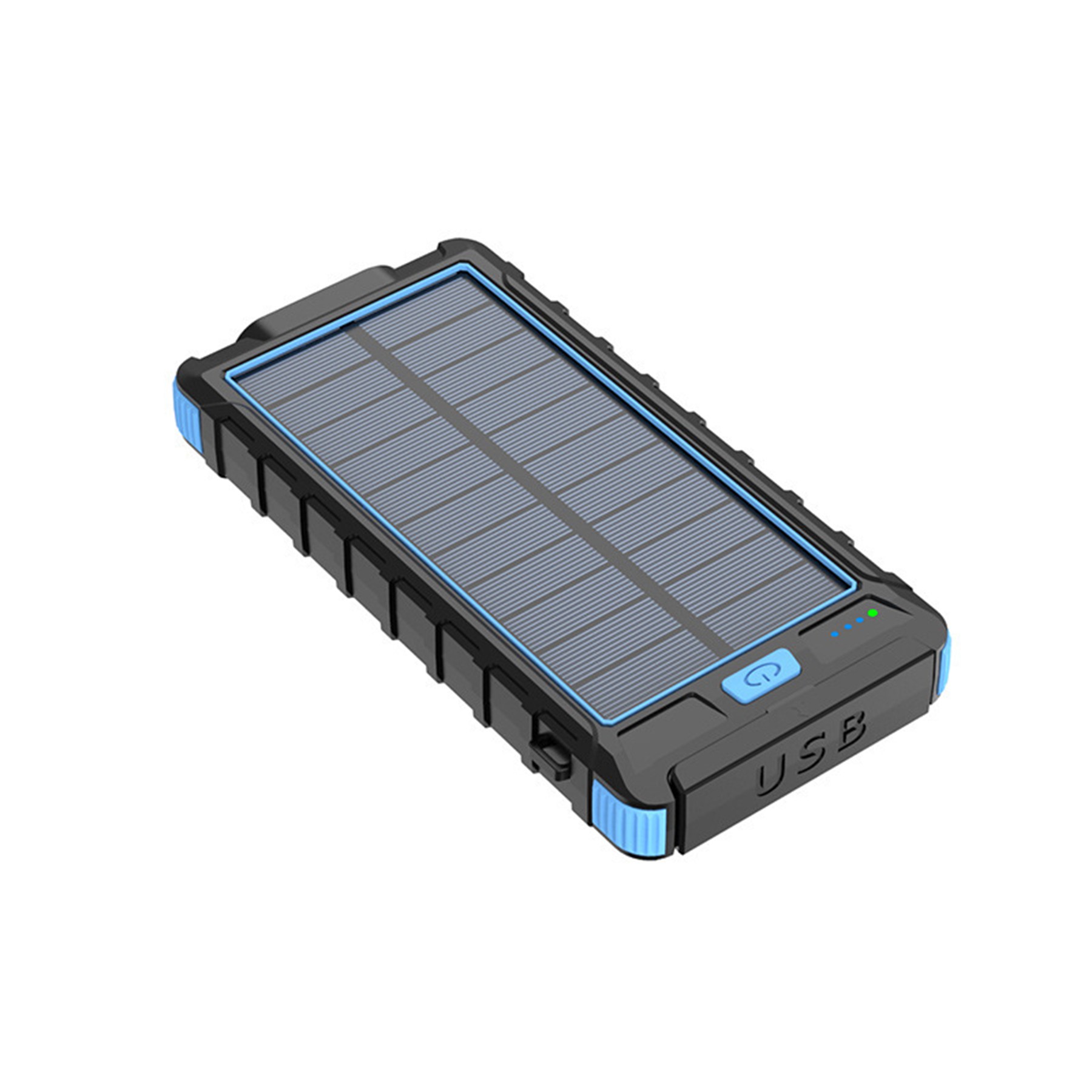20000Mah Portable Solar Power Bank With Flashlight 4