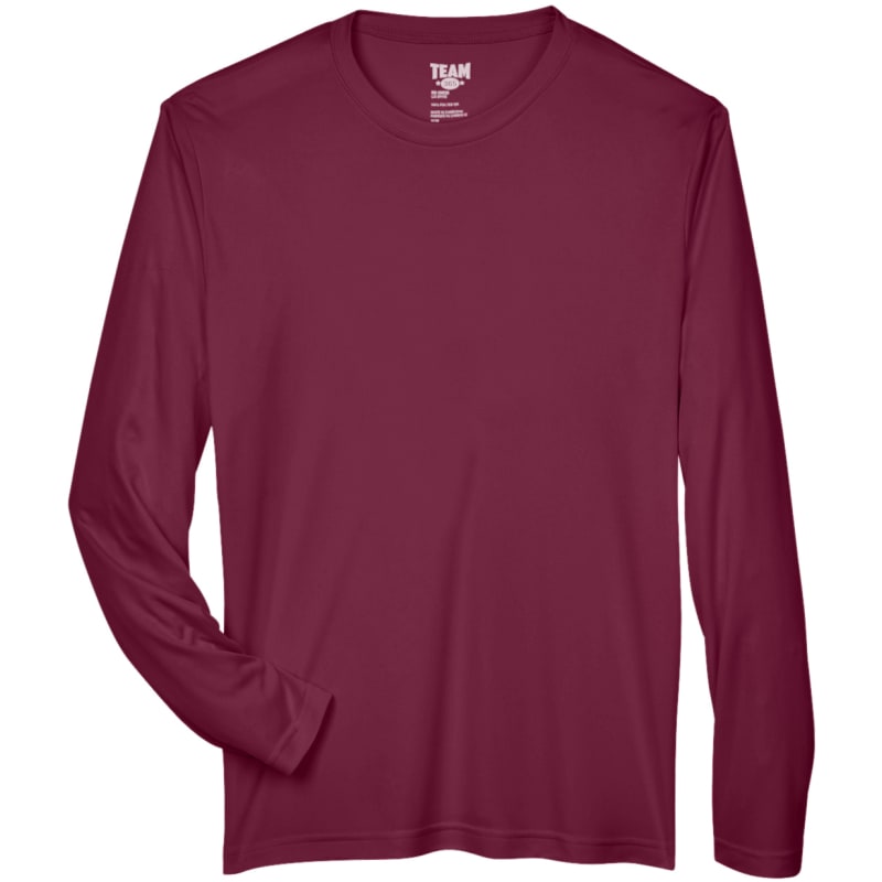 Team 365 Mens Zone Performance Long-Sleeve T-Shirt 3