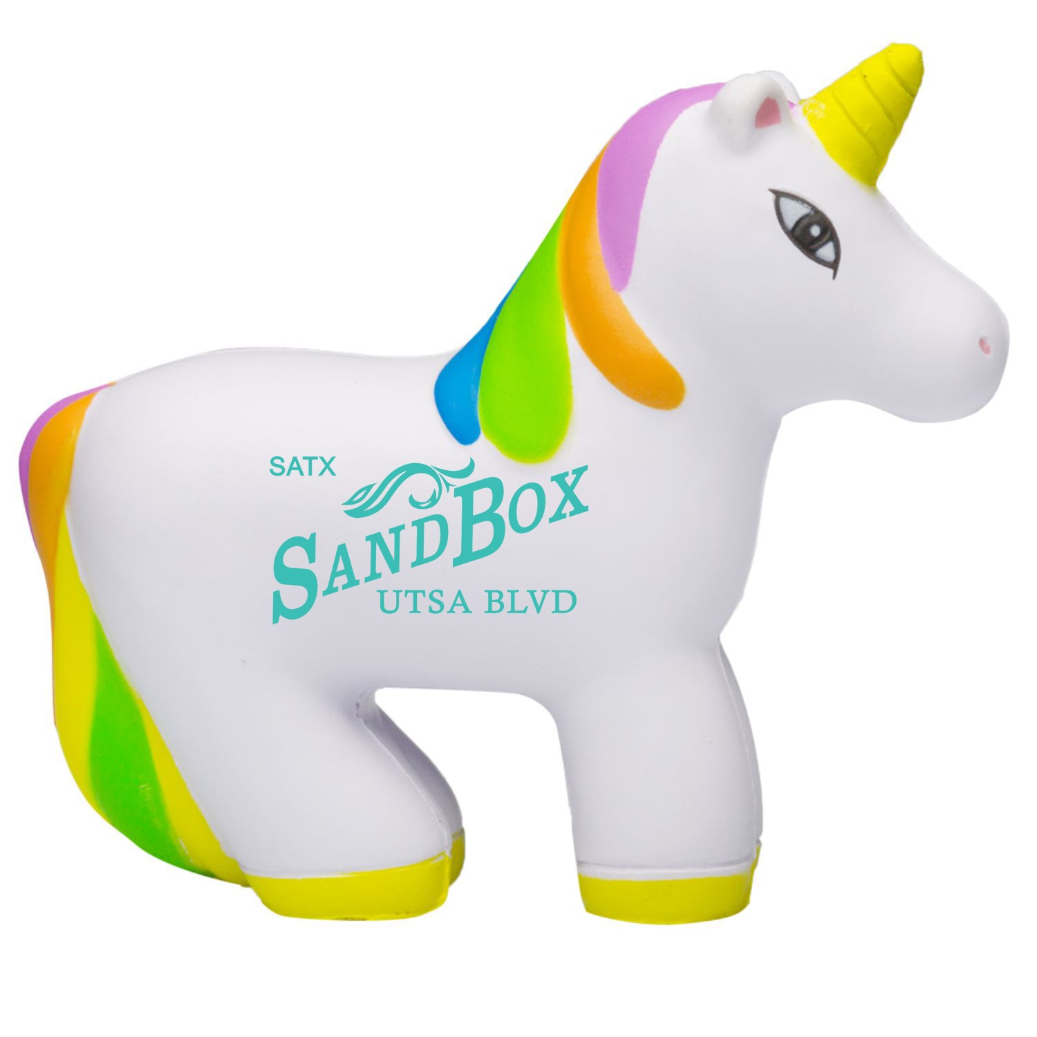 Unicorn Shaped Stress Balls w/ Custom Logo Stress Reliever Balls 2