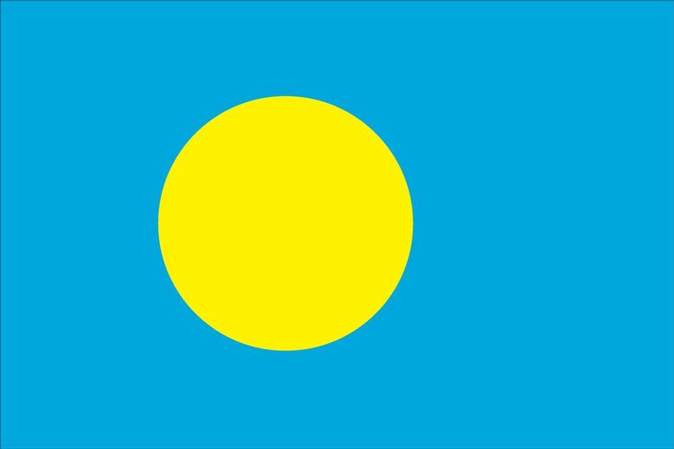 Palau Flag - 3' x 5' - Nylon 2