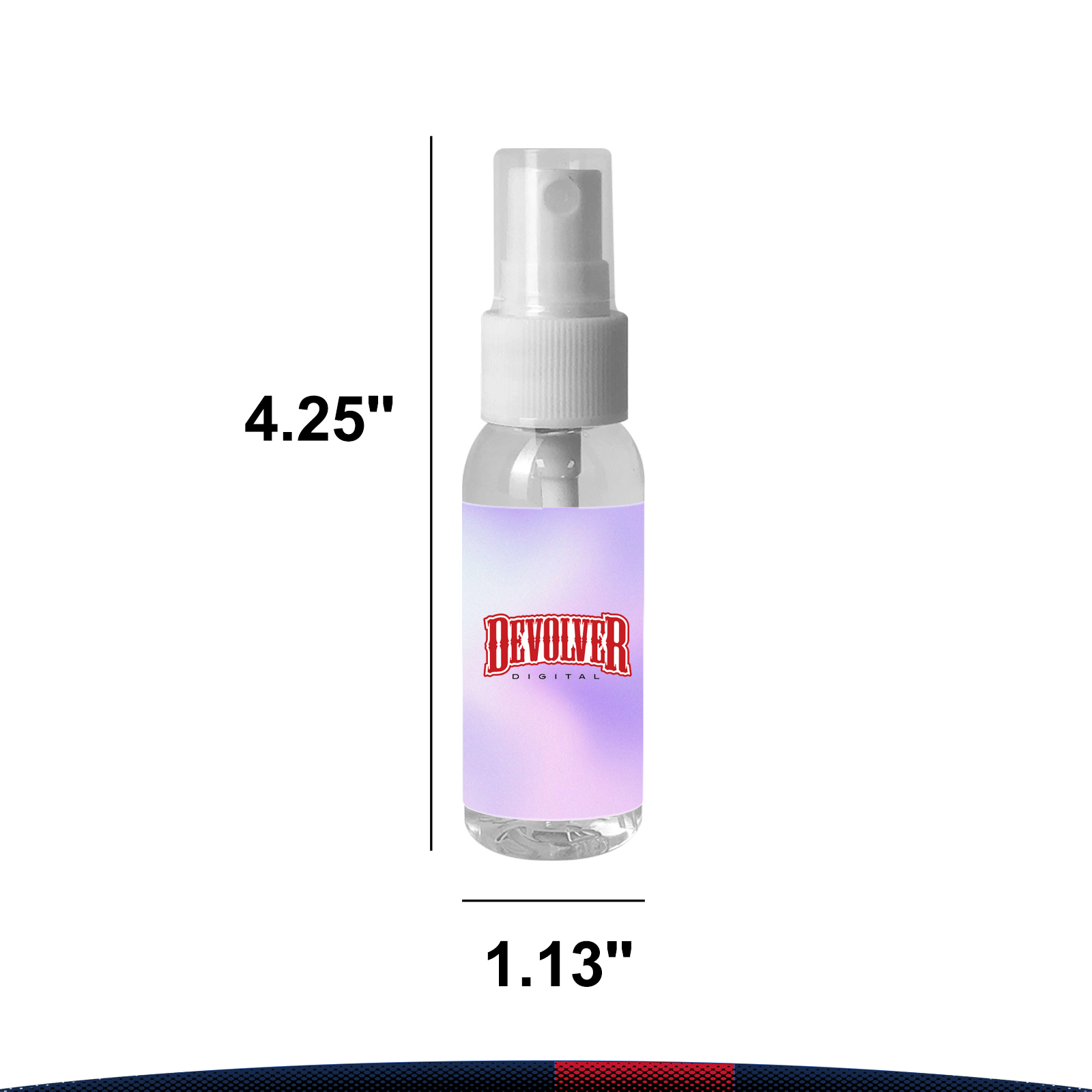 1 oz. Ryelle Bullet Sanitizer Spray 5