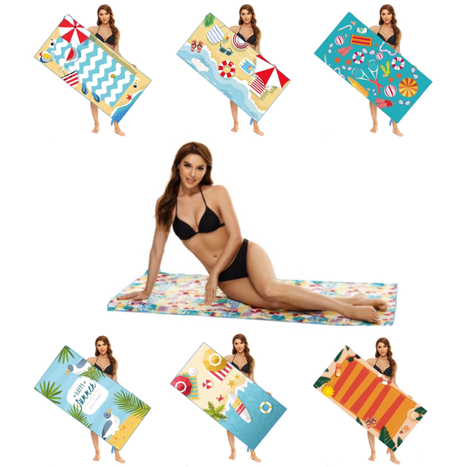 Beach Bath Towel 3