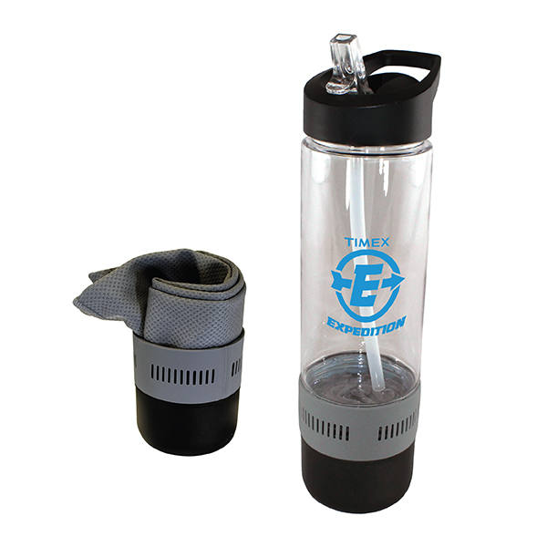 17 oz. Co-Poly Bottle with Cooling Towel 19