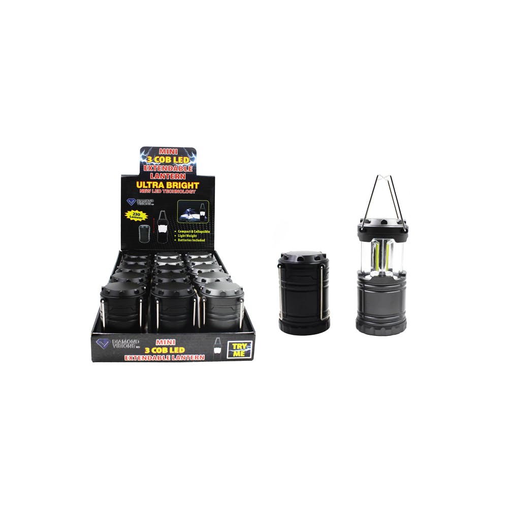 Mini Pop-Up Cob LED Lantern Assorted 2