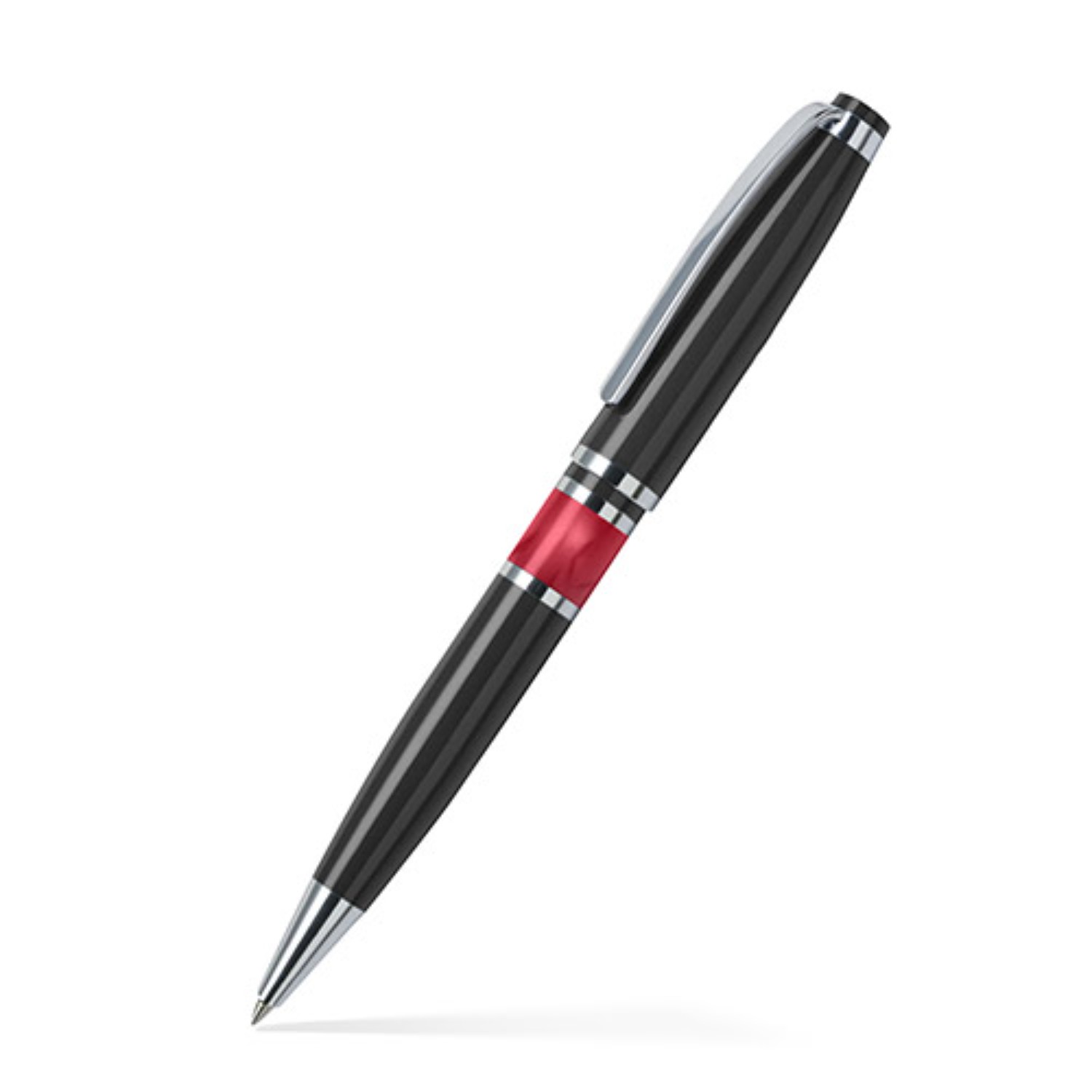 Resin Accented Brass Ballpoint Twist Metal Pen 22