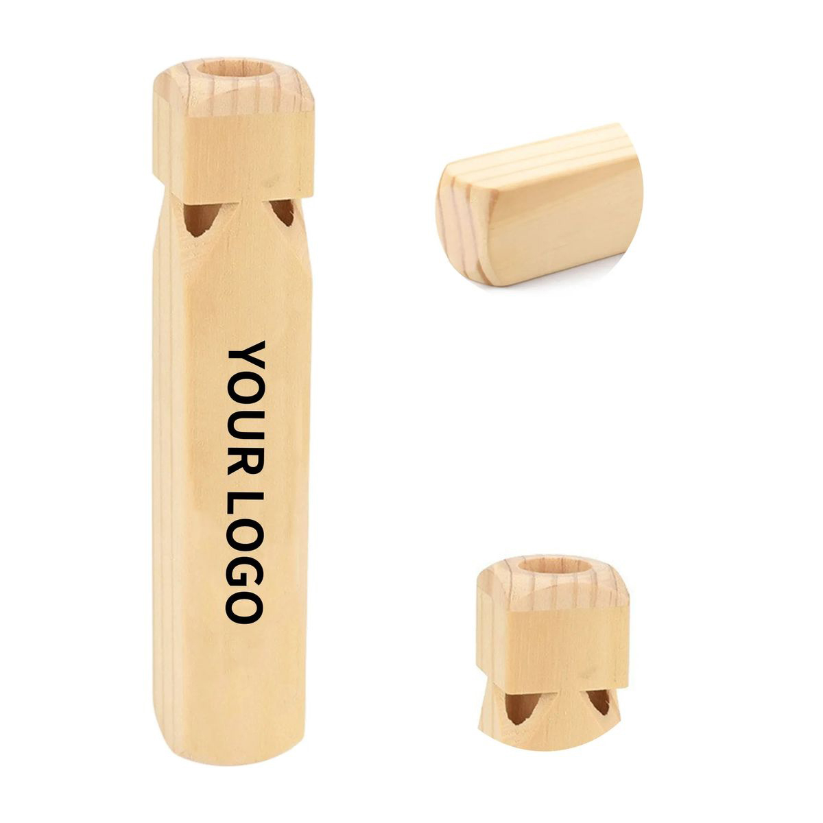 Natural Wood Whistle with Classic Train Noise 2