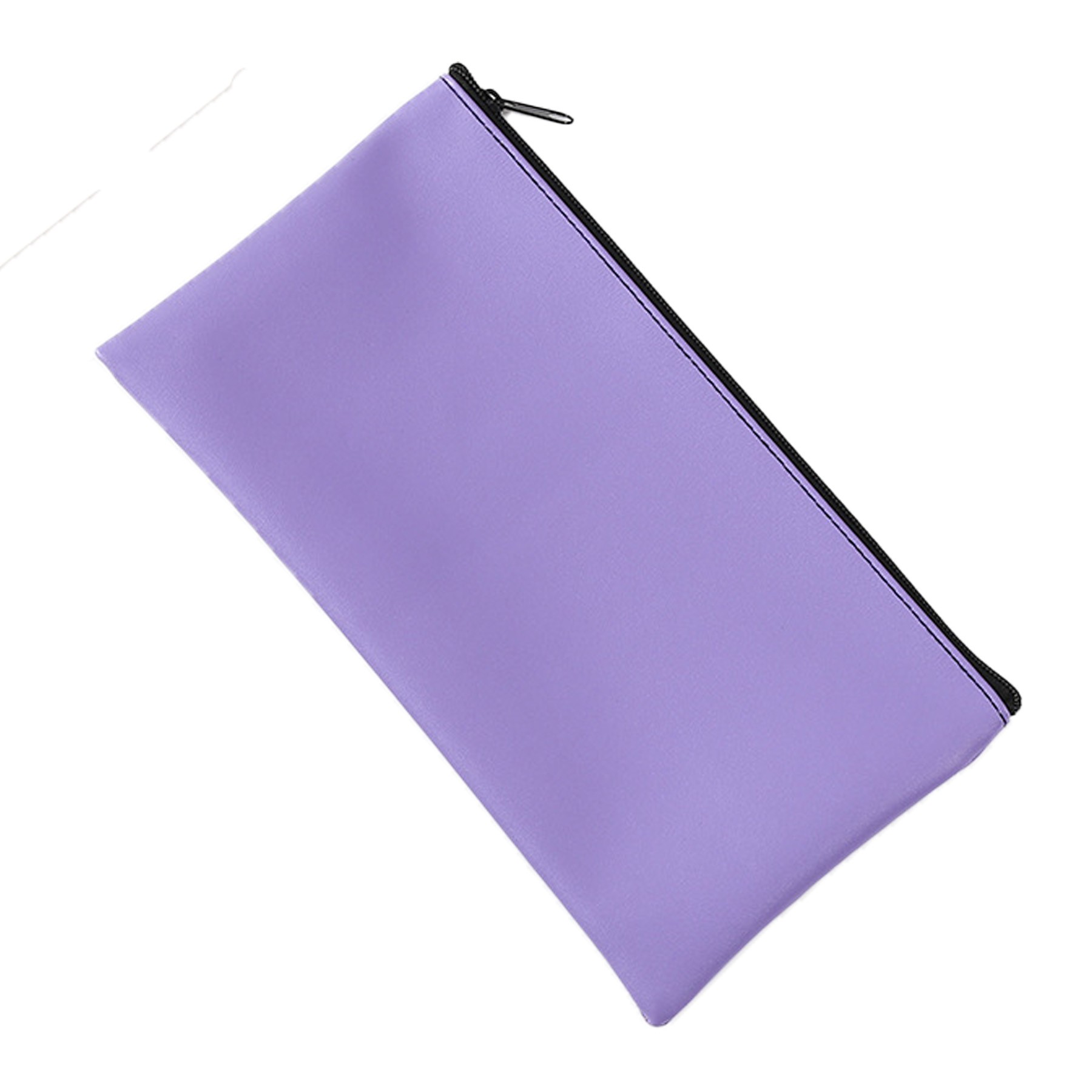 Zipper Pu Leather Bank Deposit Bag 6