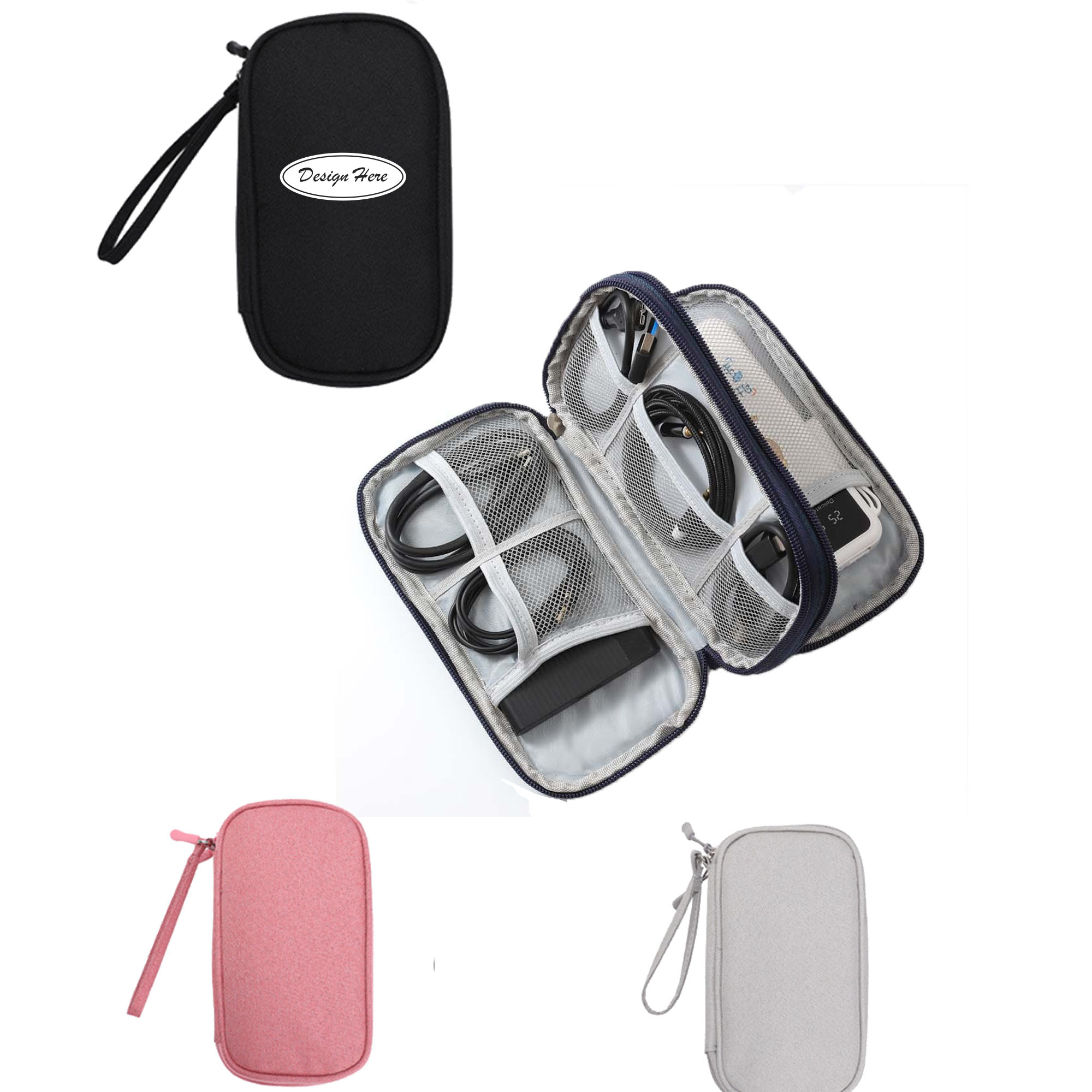 Waterproof Electronic Accessories Storage Bag, Travel Organizer 5