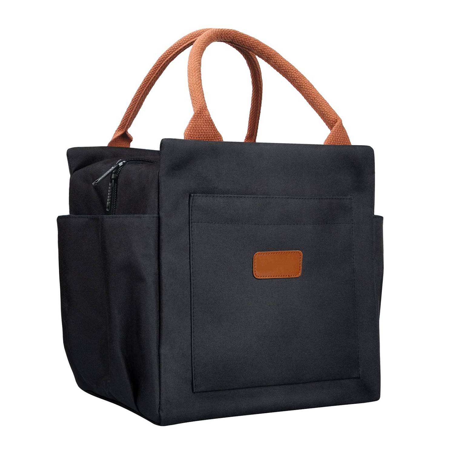 10L Leakproof Oxford Insulated Cooler Lunch Bag w/ Pockets 19