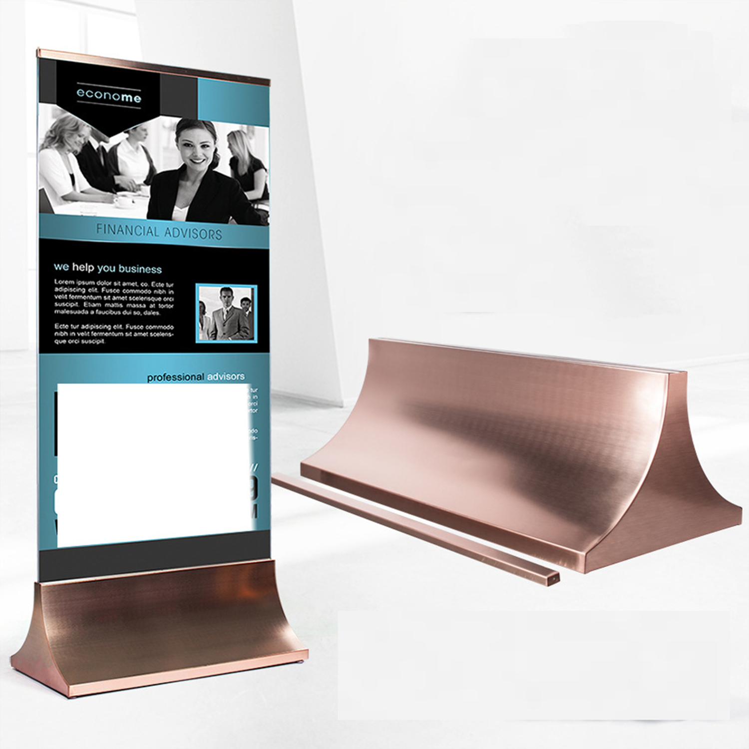 Curved Display Stand 3