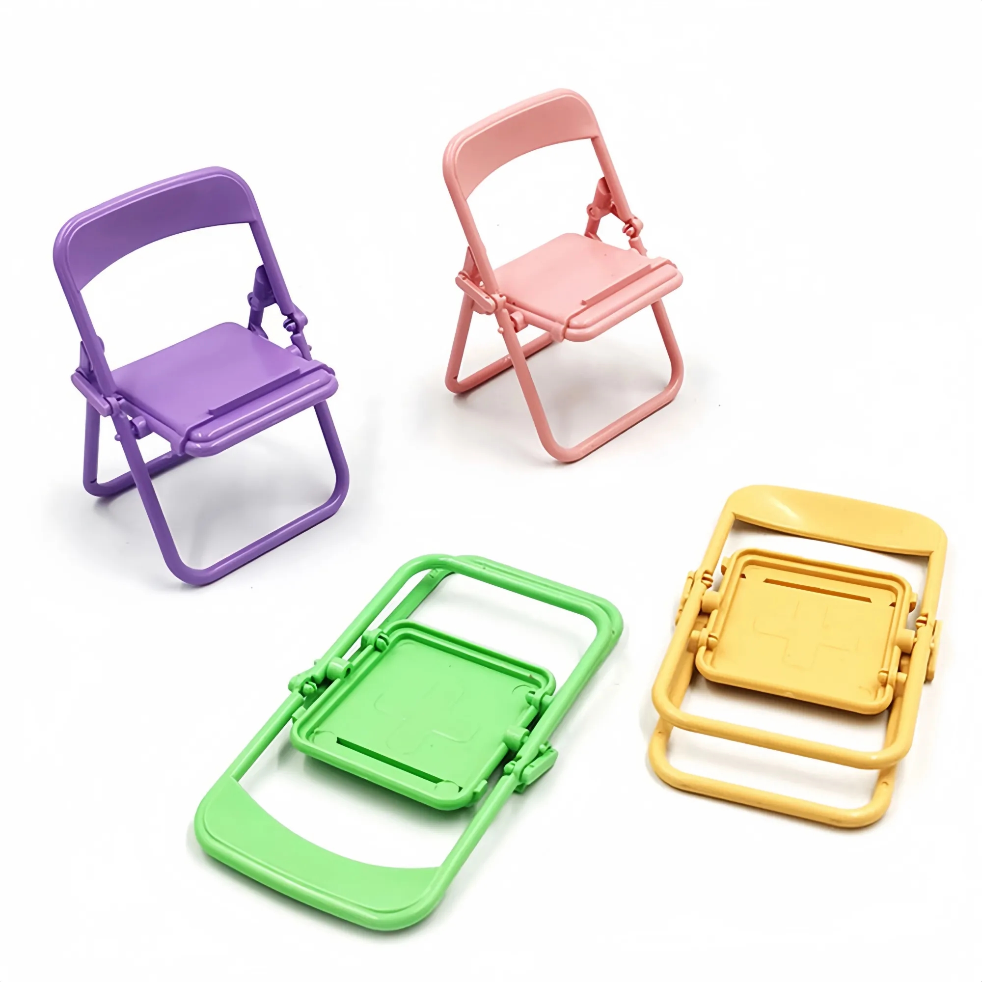 MOQ100 Mini Folding Chair Phone Holder 1