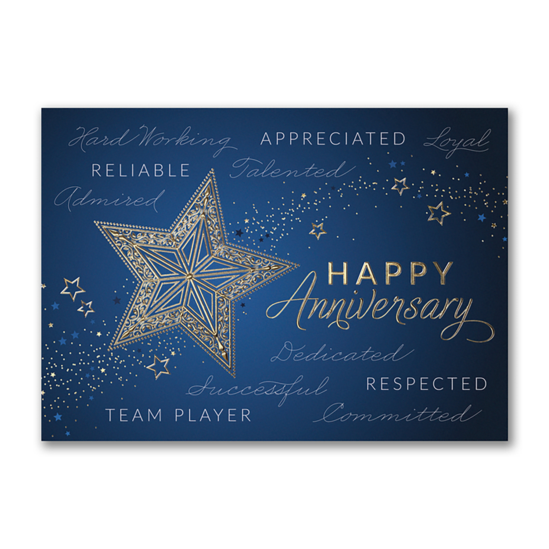 Star Celebration Anniversary Card 1