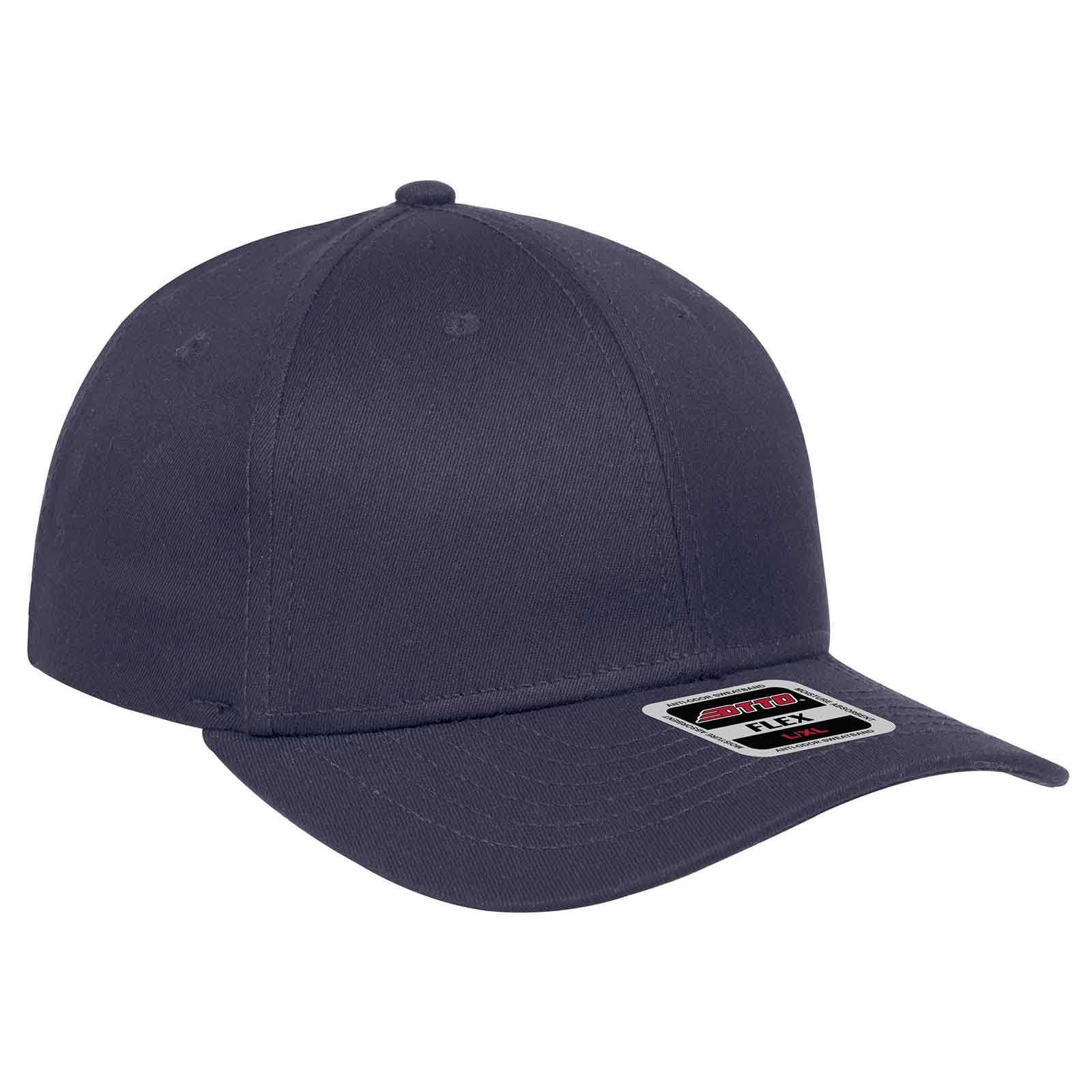 OTTO CAP® OTTO FLEX® Fitted 6 Panel Slim Fit Low Profile Baseball Cap 1