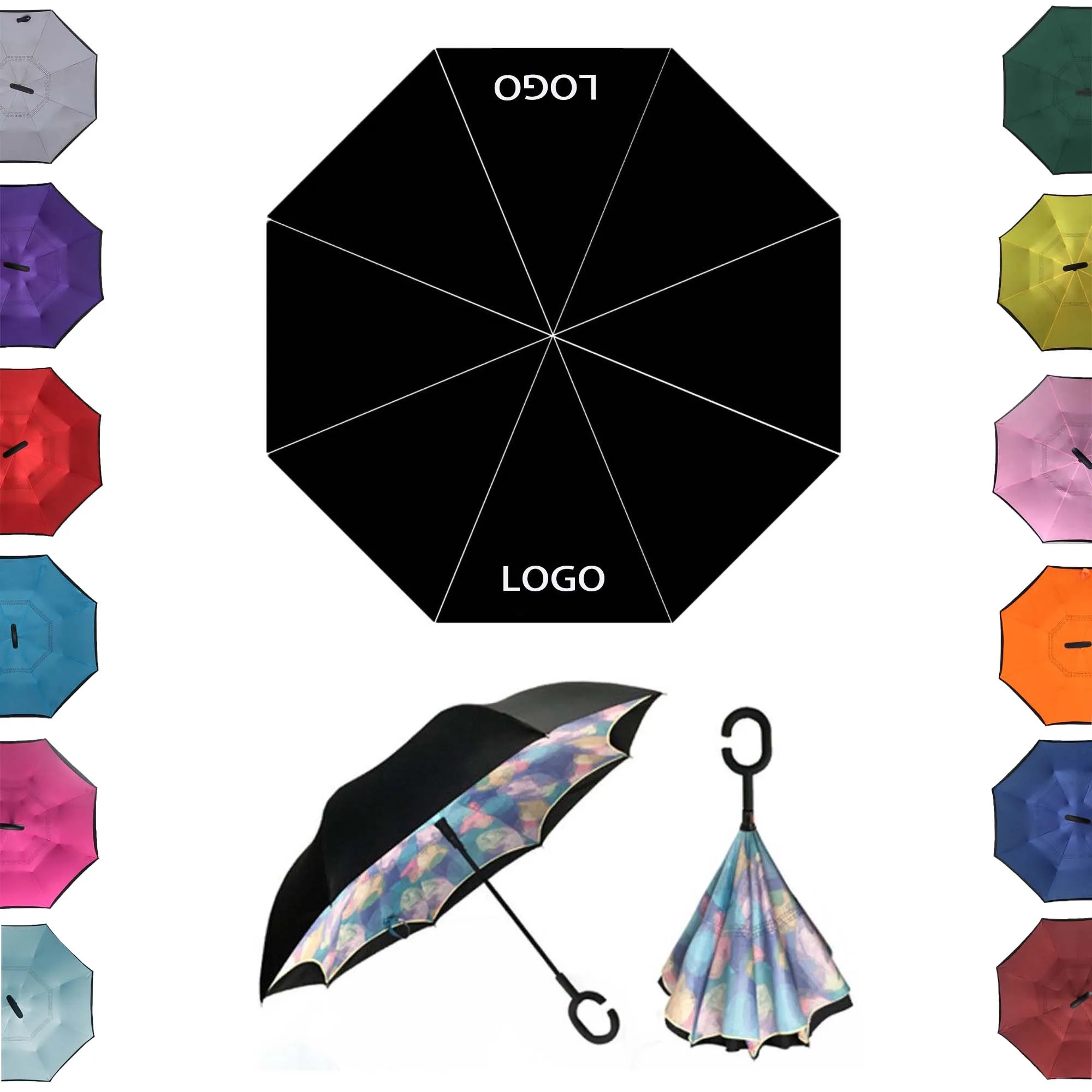 Double Layer Reverse Umbrella 1