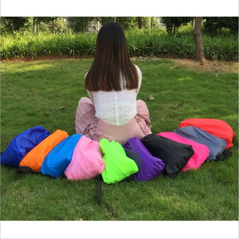 Inflatable Lounger Couch, Air Beach Sofa for Camping Hiking Gear 6