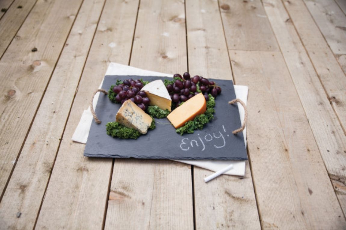 Twine Living® Slate Cheese Board 1