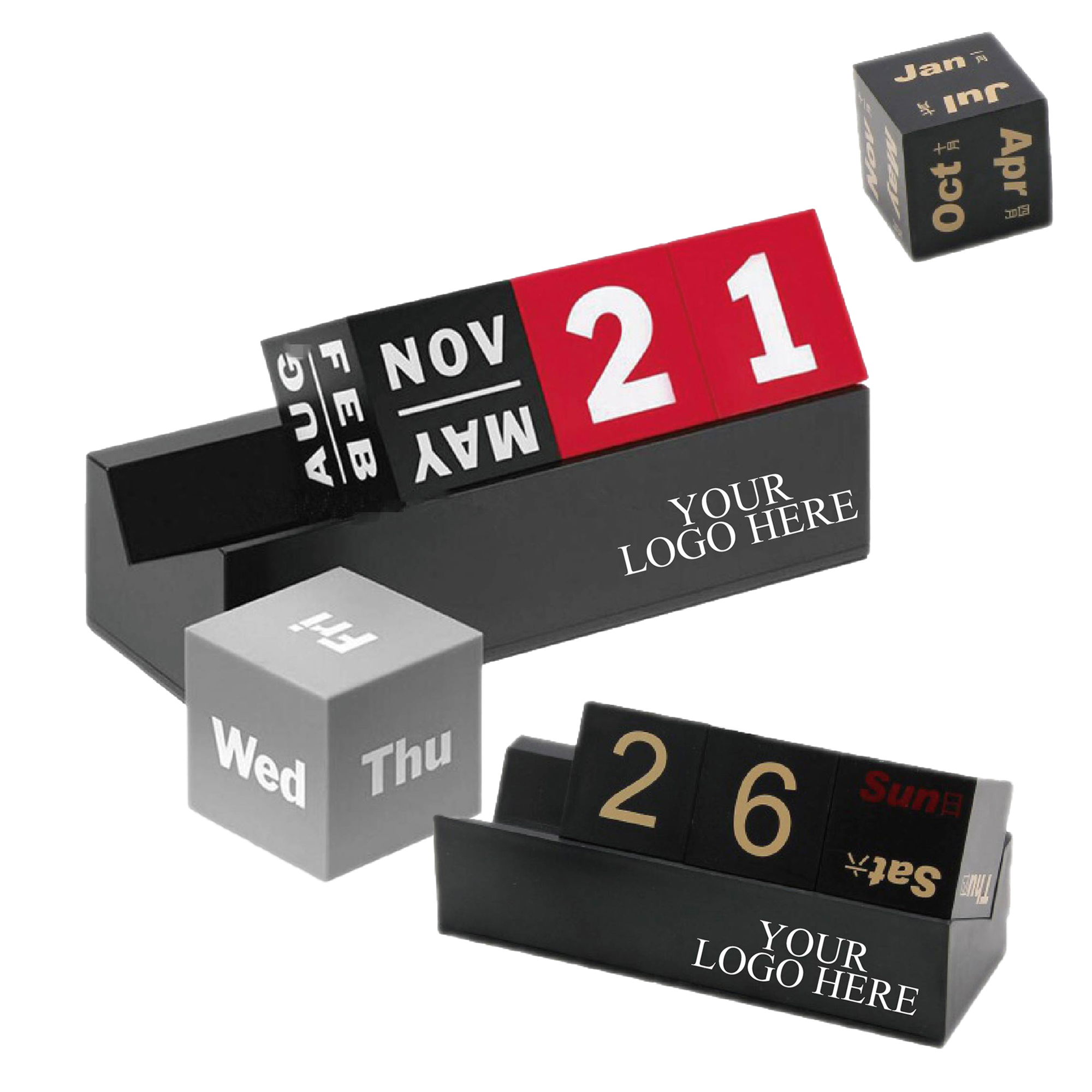 Creative Building Block Calendar Ornament 2