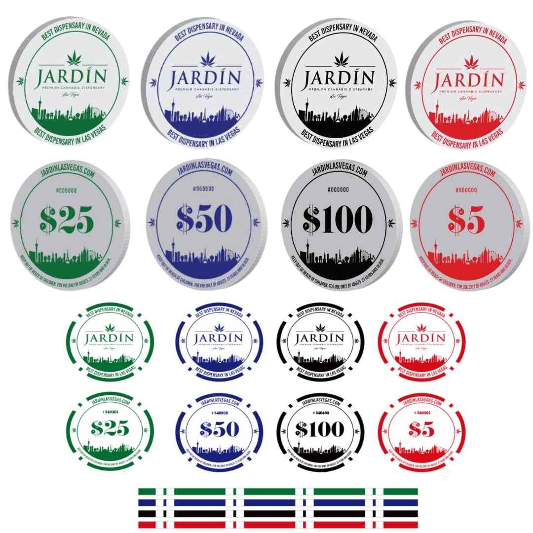 Custom Porcelain Poker Chip With Full Color Imprint 3