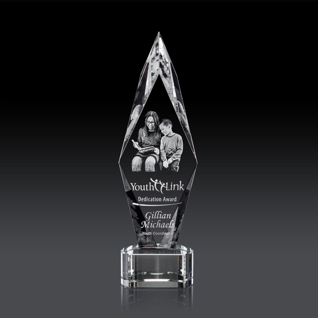 Manilow Award on Paragon Base (3D) - Clear 2