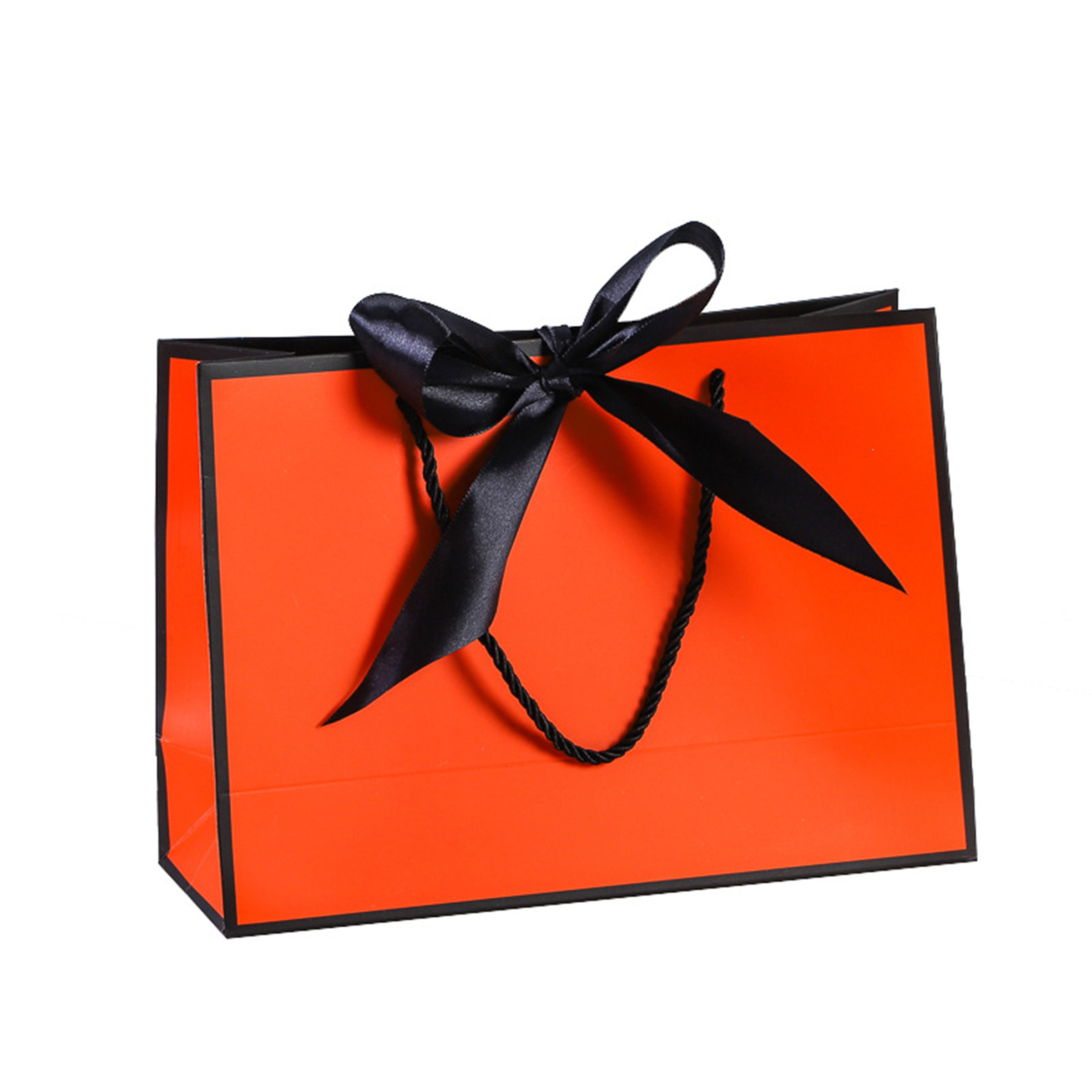 Paper Customizable Gift Bag With Bow Tie 7