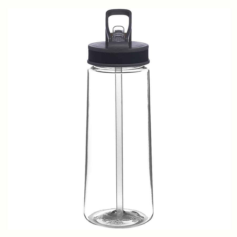 Sports Plastic Water Bottle - with Sip Straw, 22 oz. 5