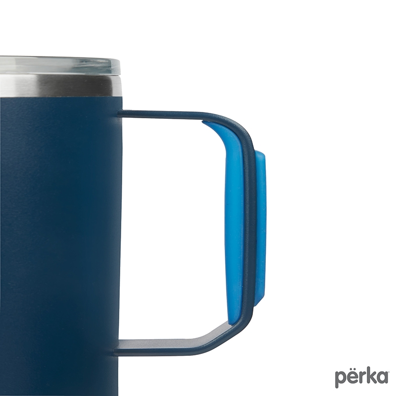 Perka® Portofino 36 oz. Double Wall Recycled Stainless Steel Travel Mug 4