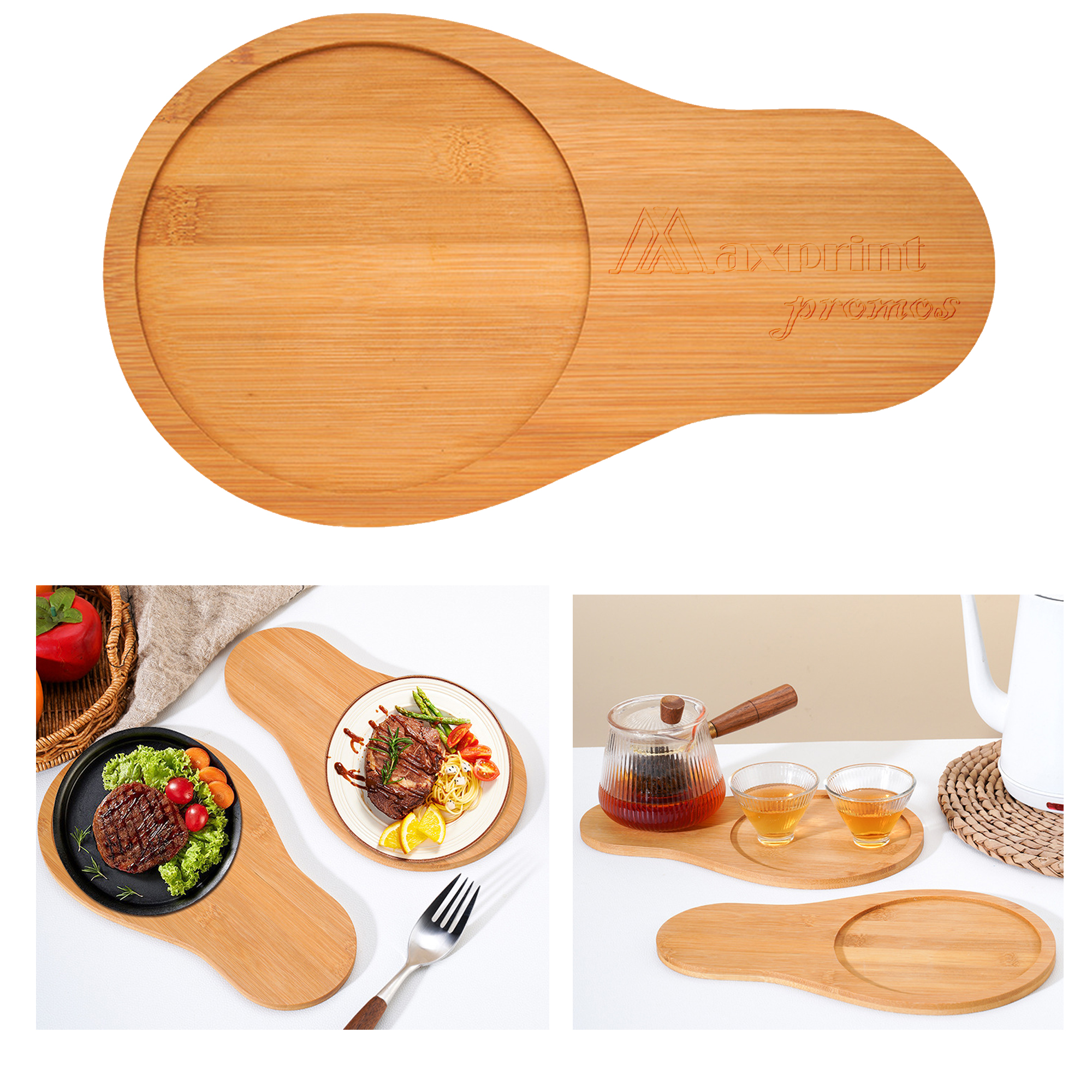 Craft Wood Creative Serving Plate 1